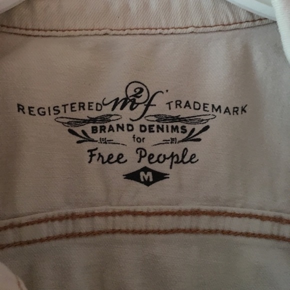 FP White Jean Jacket - Picture 2 of 3